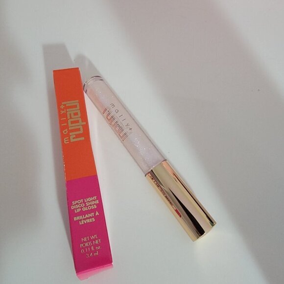 ❤️ Mally RuPaul spotlight disco shine lip gloss Translucent NEW ❤️ - Picture 5 of 15